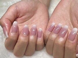 ベースカラー + グラデ