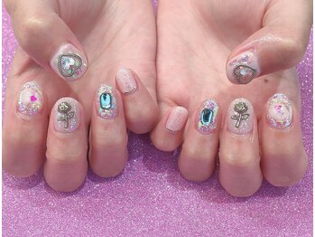 ネイルサロン ドレリッチ 心斎橋店(drerich)/キラキラネイル