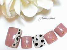 ネイルグラマラス 西新井店/《フットネイル》アニマル柄