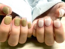 アミュリー ネイル アトリエ(Amury nail atelier)/成人式 ちぐはぐ 着物 スカルプ
