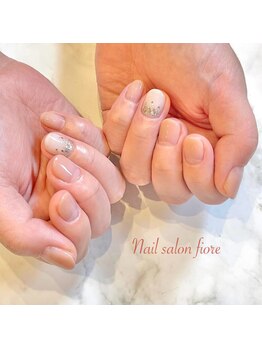 フィオーレ(fiore)/お星様キラキラ ホロネイル 薄葉