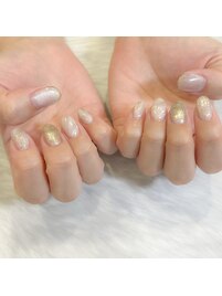 定額ネイルの色違い