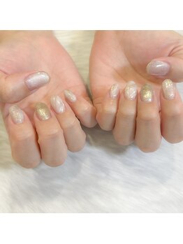 定額ネイルの色違い