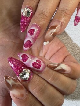 ネイルズ ナスカ(Nails NAZCA)/バレンタインネイル