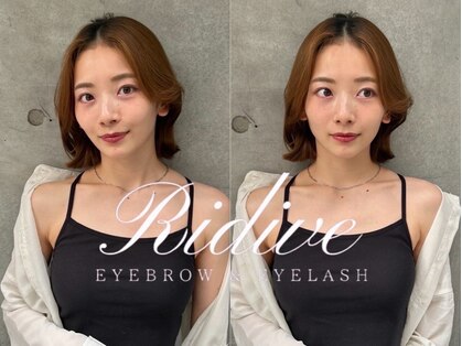 アイブロウサロンRidive渋谷【眉毛&まつ毛パーマ専門店】の写真