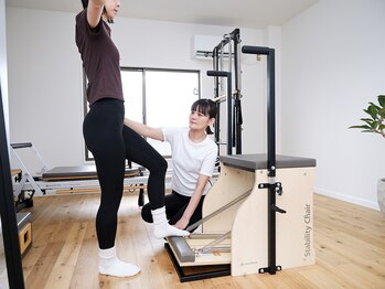 ピラティススタジオ　芯BODY 可児店/レッスン風景