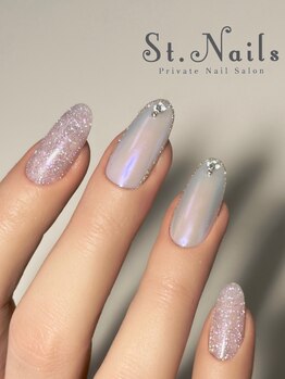 セントネイルズ (St.Nails)/5月限定シンプルデザイン¥4950