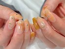 オレンジネイル