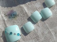 セッテネイル(Sette Nail)/シンプルパステルブルー[フィル]