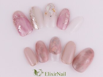 エリクサーネイル 五反田(Elixir Nail)/定額b カジュアル/クーポン使用