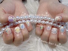 シーシーナナ ネイルサロン(CC NaNa Nail Salon)/プリネイル有料追加