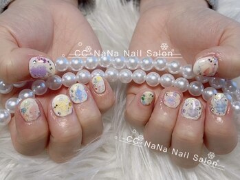 シーシーナナ ネイルサロン(CC NaNa Nail Salon)/プリネイル有料追加