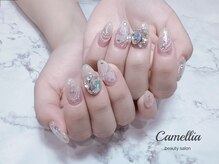 カメリア(Camellia)/ハンドジェルネイル/フィルイン