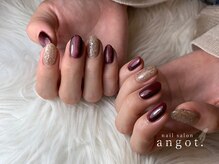 アンガット(angot.)/ボルドーマグネット