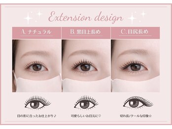 クラシック アイズ(CLASSIC EYES)/《まつげエクステデザイン》