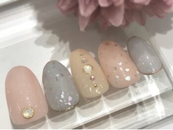 ツメトトノウ/オフィスのシンプルシェルネイル