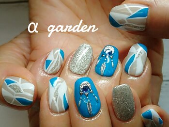 ネイルサロン アルファガーデン 町田本店(α garden)/6本アートコース●オフ込み2.5h