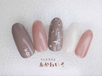 ネイルサロン あかねいろ/スター ニュアンスカラー