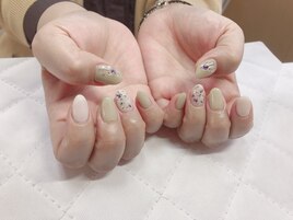 ドライフラワー×ピスタチオ