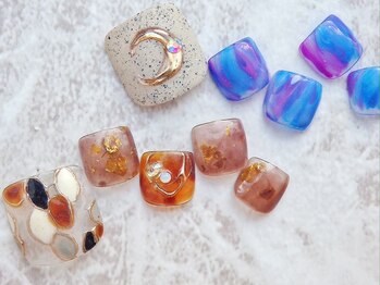 ラルネイル 大宮(Lull. nail)/秋冬FOOTデザイン♪