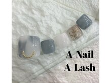 エーネイル エーラッシュ(A-NAIL A-LASH)/定額フットネイル【倉敷】