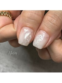 ホワイトネイル/ニュアンス