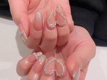 プラチナムドール 京橋店(PLATINUMDOLL)/ハートネイル ネイルデザイン