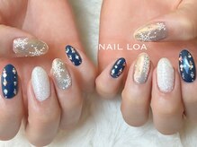 ロア(LOA)/クリスマスネイル