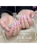 SNSで大人気 クロムネイル(自爪ワンカラー)