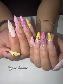 海外ギャルネイル
