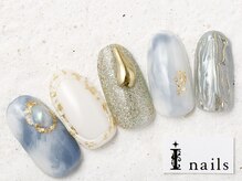 アイネイルズ 新宿店(I nails)/ドリーミーマーブル
