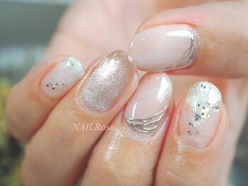 ネイルローズ(NAIL Rose)/4月キャンペーン¥7990シェル
