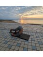 鍼灸整体院 陽(HARU) 毎朝yogaします。写真はキャンプした朝の様子です。