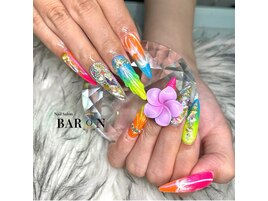 ギャンギャン夏ネイル