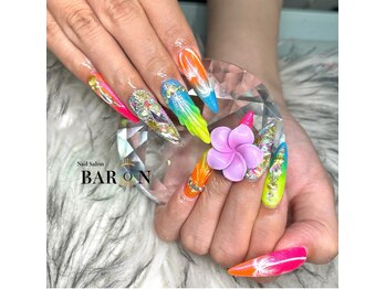 バロン 町田店(BARON)/ギャンギャン夏ネイル