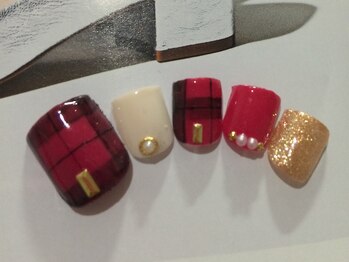 ネイルサロン リリオ(Nail Salon Ririo)/ガーリーフットネイル