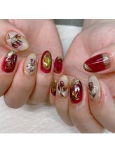 ソンリエ 青竹店(SONRiE)/手描きフラワー！