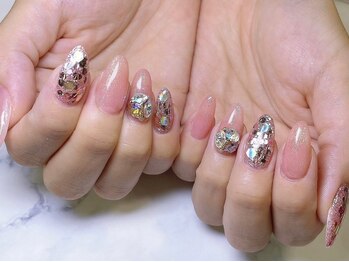 ハル(haru)/-ピンク×キラキラホロ-