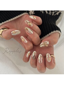 クリスマスネイル