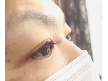 ドゥース(DOUCE)/ブラウンにパープルイン