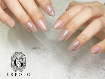 エアフォルク 銀座(ERFOLG)/グレージュ×ドット♪