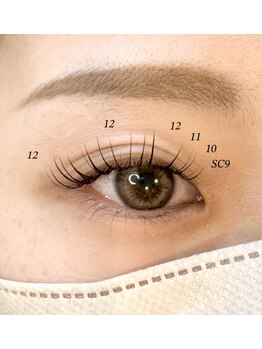 チョキナ(chokina.)/フラットラッシュ100本