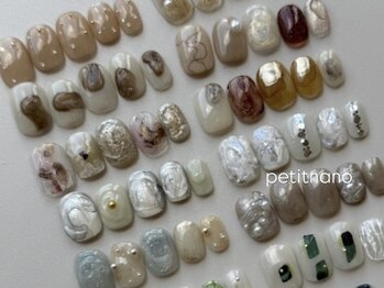 プチナノ(petitnano)の写真/【当店人気No.1】 ショートネイルも圧倒的センスでリピーター多数★ふと視線に入る指先に思わず心が弾む♪