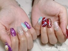 ネイル ファンシーファング(nail_fancy_fang)/3D×モチーフネイル