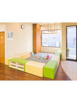 お子様同伴OKのサロン