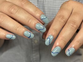 個性派ラインネイル