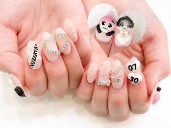 キャラネイル★WEST.小瀧望:ヤツ