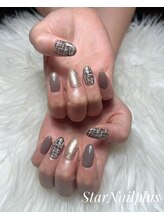 スターネイルプラス 福岡天神西通り店(Star Nail plus)/ツイードネイル