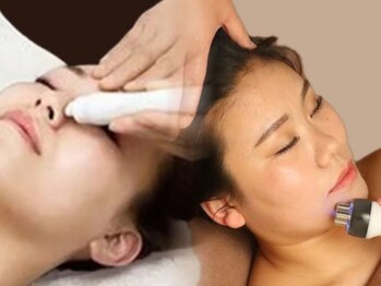 楽だの写真/【荻窪/完全個室】大人気高周波マシンで速効小顔へ♪《小顔ハイパーナイフorハイドロ毛穴洗浄ピーリング》