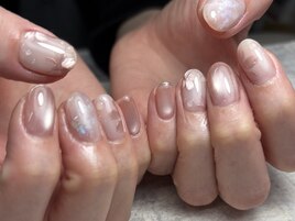 【パラジェルネイル　春ネイル】